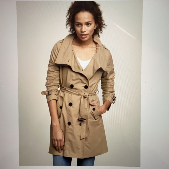 GAP Women’s Trench Coat NWOT Size XS - Picture 2 of 14